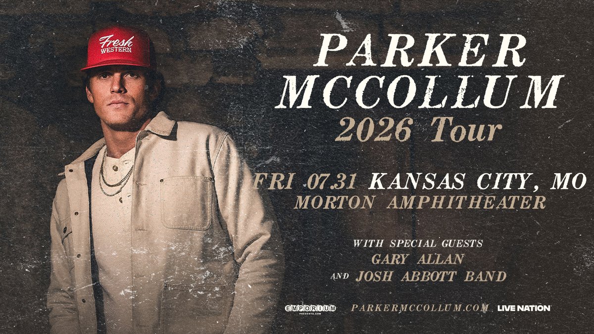 Listen to Jenny &amp; Jagger on 106.5 The Wolf from Nov 24 @ 6AM to Nov 26 @ 10AM for your shot to win a pair of tickets to see Parker McCollum at the Morton Amphitheater – July 31, 2025!

👉 Listen for the cue &amp; be the correct caller at (913) 933-1065!

audacy.com/_pages/cmi92j3…