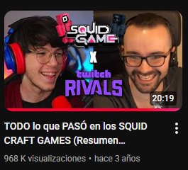 Maiemsdgn's tweet photo. Imaginate ser el youtuber que todos los años hace el resumen de los squidcraft, que para el ultimo te inviten y ganarlo, CINE. 
#SquidCraftGames4 https://t.co/UBDGK1wfQY