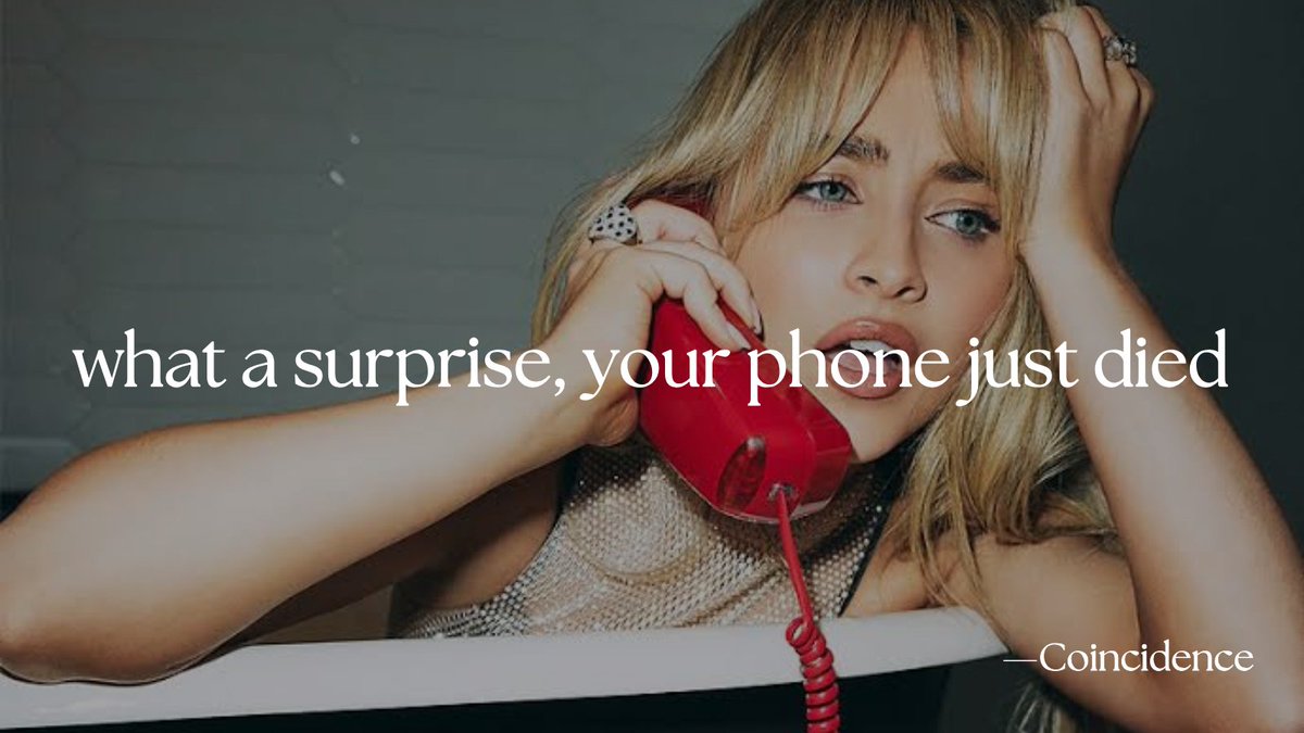 sabrina carpenter lyrics bot (@sclyricsbot) on Twitter photo 