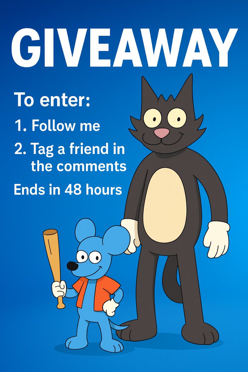 Negan578245's tweet photo. 🎉 GIVEAWAY TIME! 🎉
Want to win? It’s super easy 👇

1️⃣ Follow me
2️⃣ Tag a friend in the comments
⏳ Ends in 48 hours — don’t miss it!

Let’s go viral! 🚀🔥

#Giveaway #Viral #XTrending #Win #Contest #FollowToWin #TagToWin https://t.co/TVWbLSz4RR