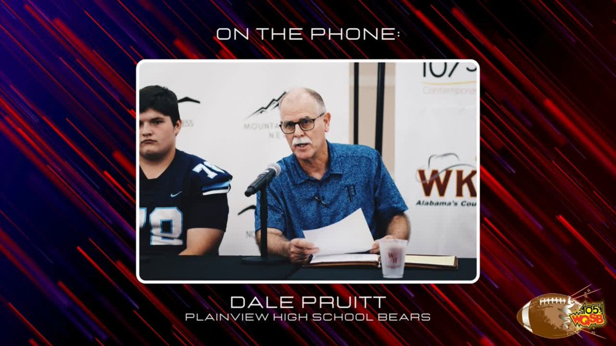 🐻 The Bears are headed to the 4A State Semifinals!

Head Coach Dale Pruitt joined us after Plainview’s 28-7 victory over Good Hope in Round 3 of the 4A Playoffs! Hear his thoughts on the Bears’ big win and their path to the semifinals.

Watch Here: youtu.be/L2-378evQWw