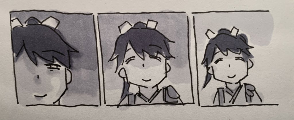 #黙って真正面をはる 
