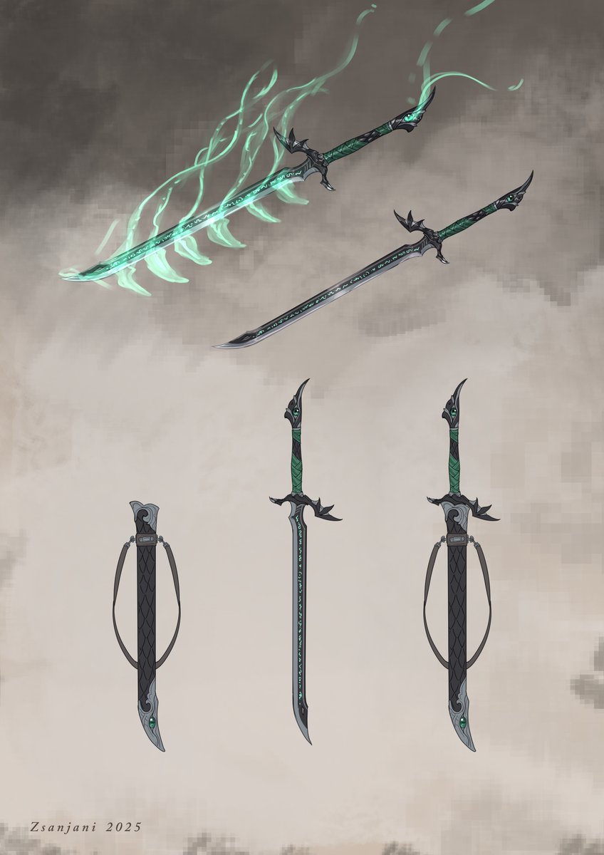 Greed sword
Commission for <a href="/TartarusTear/">Titan</a>