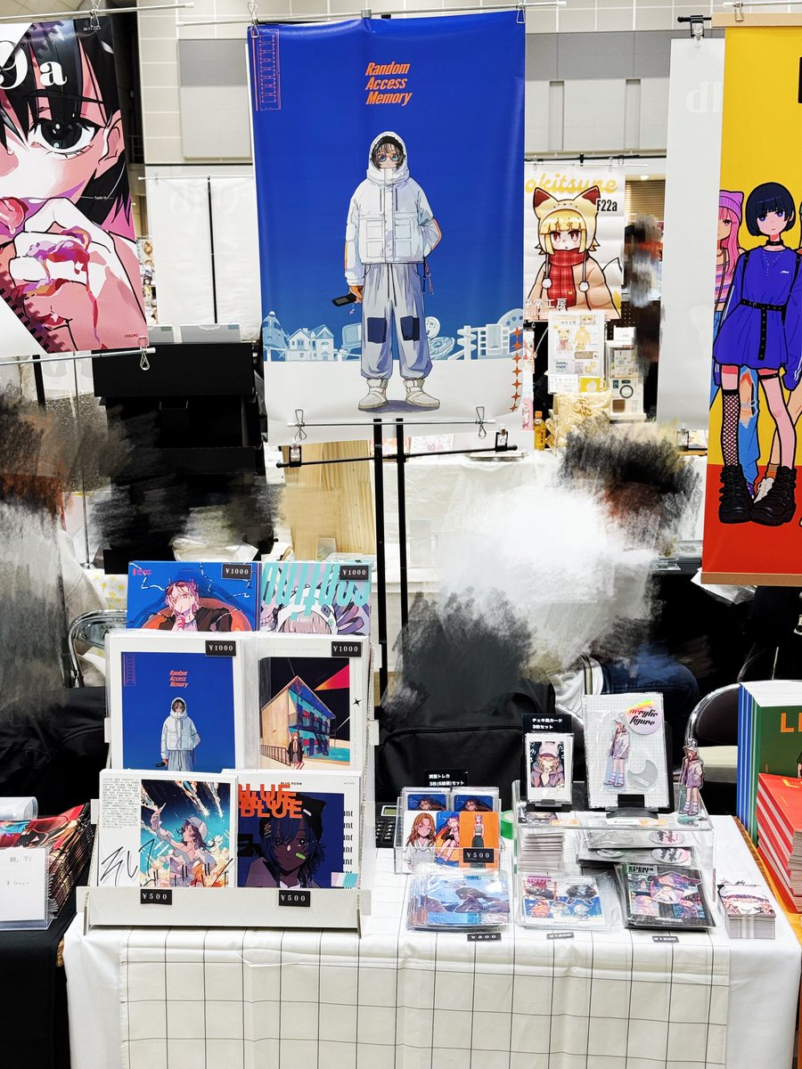 設営完了しました〜よろしくお願いします🙏