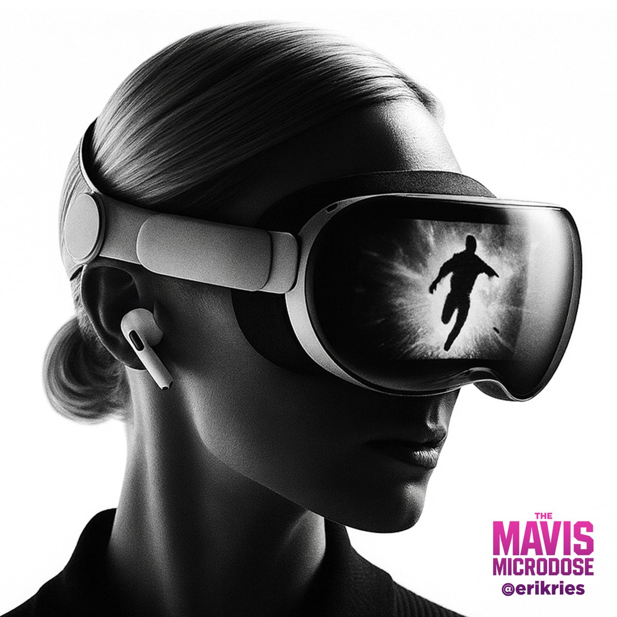 erikries's tweet image. DOSE #010

APPLE’S ALTERNATE VISION

Vision Pro... change how we work. 
But… Too heavy. Too expensive. Too isolating.

Pivot?

From productivity tool, 
to entertainment portal.

If it can’t be the office,
it better become the theatre!

bit.ly/4pnGPPD