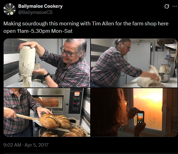 Tim Allen was caught with the most heinous of child abuse images. I am aware the review is 10 years old but Tim shouldn't have been there

#boycottballymaloe