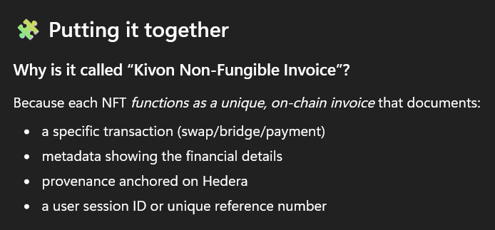 hbarTaTa's tweet image. I asked @hgraph&apos;s new MCP server, which allows you to query the Hedera network via ChatGPT, to tell me about any interesting activity on the network over the past few days.

Your KVNI token stood out so I checked out your site, docs and X profile, along with hashscan to find the…
