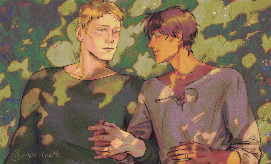 I'm 2 days late, but happy birthday to me! And happy 3 year anniversary to the ReiEre cabin AU I always visit on my birthday! 🎉💐 #ReiEre #ライエレ