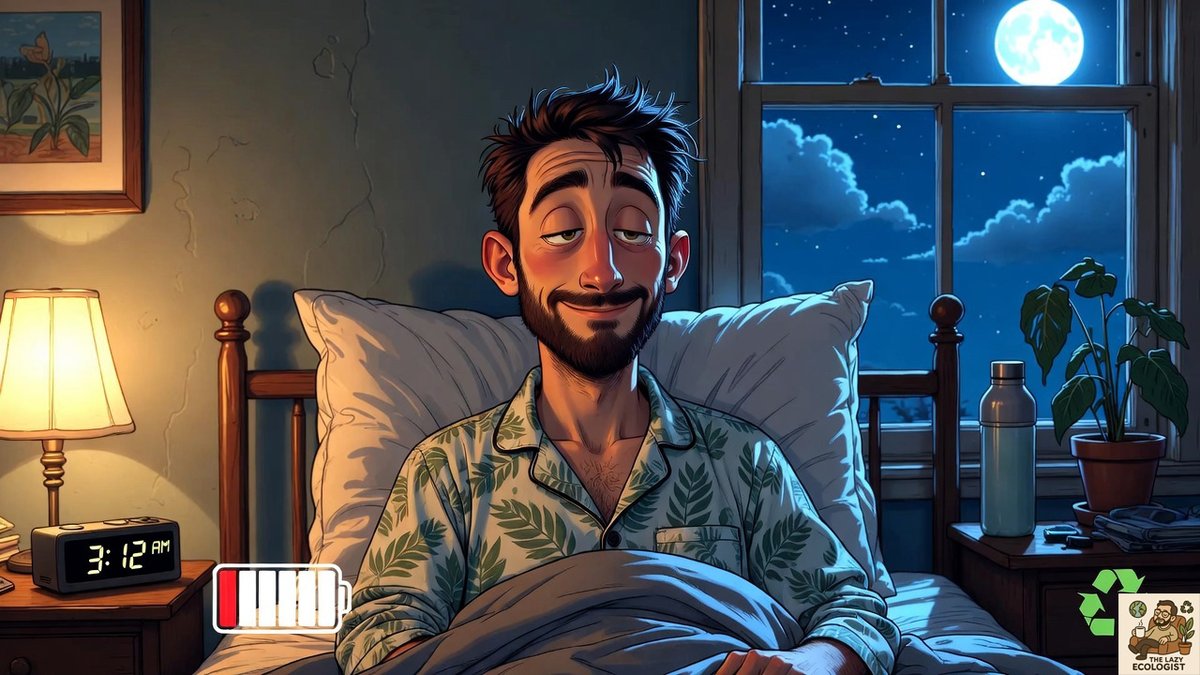 XLazyEcologist's tweet photo. Monday stepped in and I am still trying to fall asleep.
Sustainability tip: conserve energy by not sleeping at all (joking… I hope). 😅🌍

#xlazyecologist #sustainability #eco #ecohumor #sleep #monday https://t.co/uoG7NlFKSS