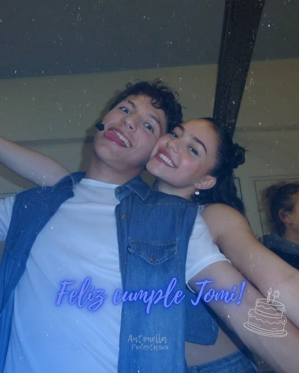 podestadata's tweet image. - FELIZ CUMPLE TOMI te deseamos lo mejor siempre, que sigas brillando y cumpliendo tus sueños 💙