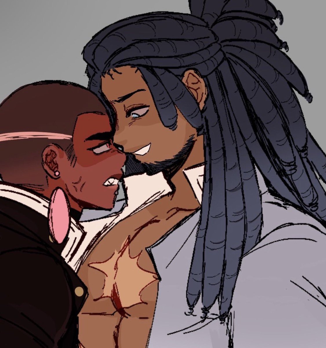 JellyfishPillar's tweet image. 1. By my best best best friend Asahi, he found MULTIPLE pictures of Hitoro and Kouma interacting in shameful UNNATURAL WAYS . heres some images.