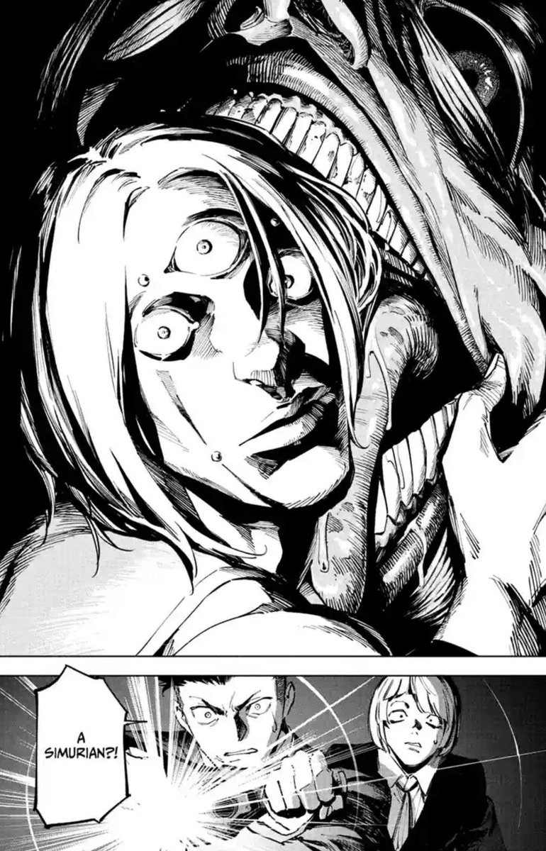 SpeedSta123's tweet image. Dandadan was absurd but never on this level of &quot;eww&quot;
Alien making out with a Cursed Spirit 🤬 
#MODULO #MODULO12 #JJK