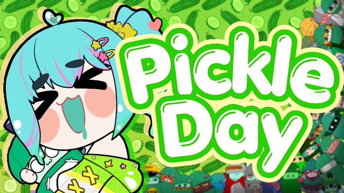 PiaPiUFO's tweet image. 🥒IT&apos;S NATIONAL PICKLE DAY🥒

Celebrating 4 years with my PiaPickles with a special stream!! 

🆕 EMOTES
🆕 BACKGROUND
🆕 POINT REDEEMS
🆕 MODEL?!
➡️ Gaming w/ Chat!!

🔴 LIVE NOW Deets 🔽