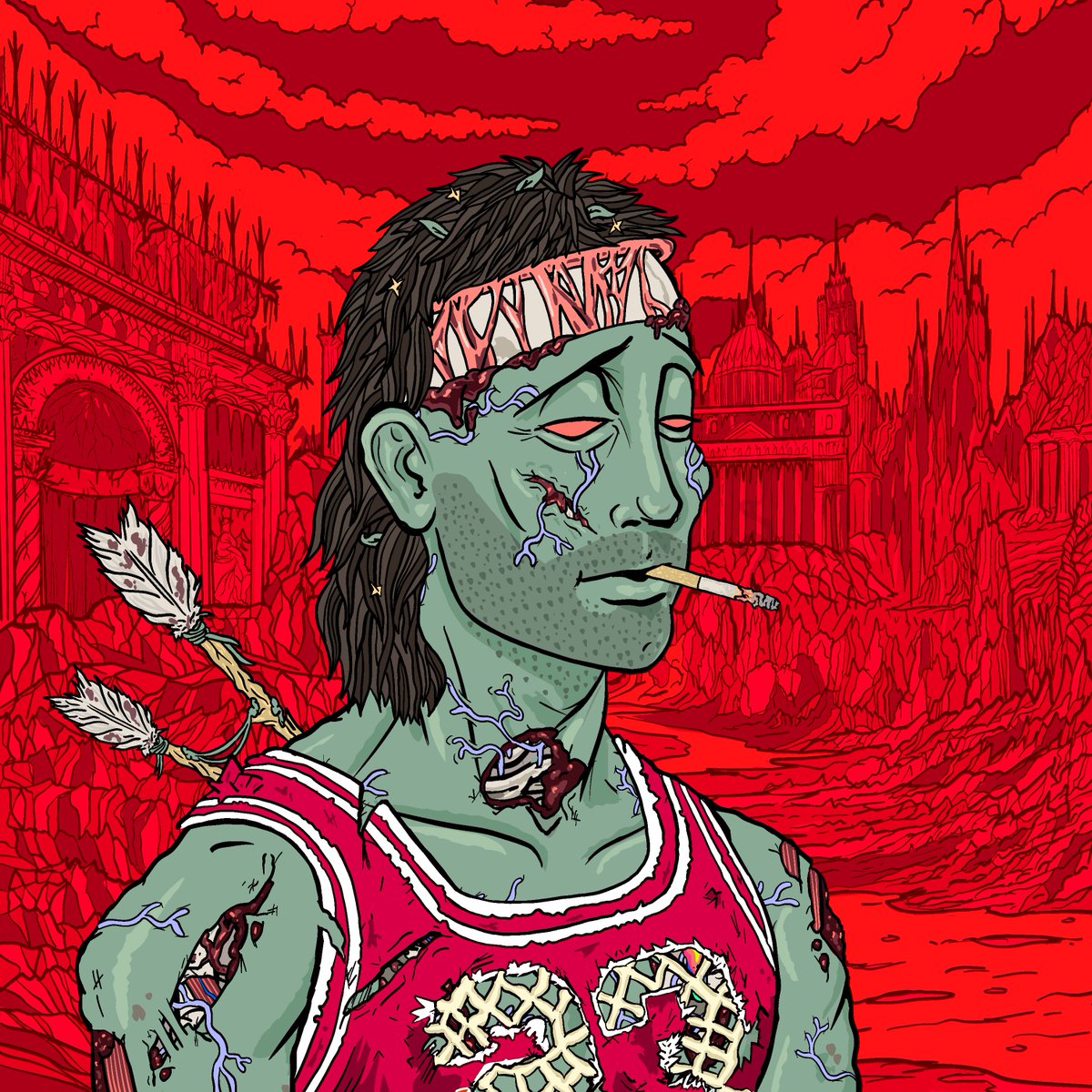 DeGodsSalesBot's tweet image. DeGod #5713 (Rank #1840) 
9.00 S◎L | $1,187.64 

🙏🙏🙏🙏🙏🙏🙏🙏🙏🙏🙏