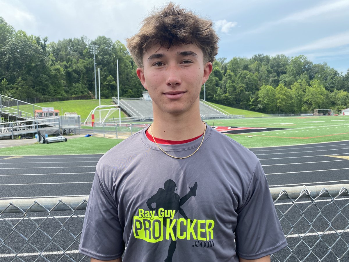 Prokickercom's tweet image. #1 Ranked Kicker 2027 Recruiting Class
Andrew LaFon - Cabell Midland
Barboursville, West Virginia

Check out rankings:
prokicker.com/rankings/junio…
prokicker.com/player/andrew-…

@andrewlafon17