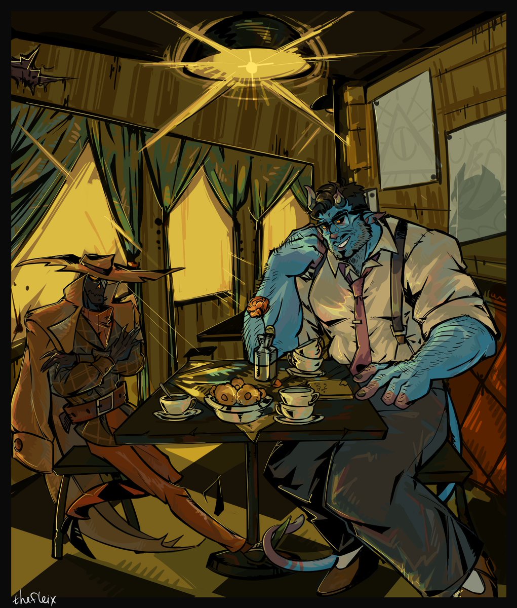 didn't expect so many people to like my silly au waow...  have more sevbrams
#deadlock