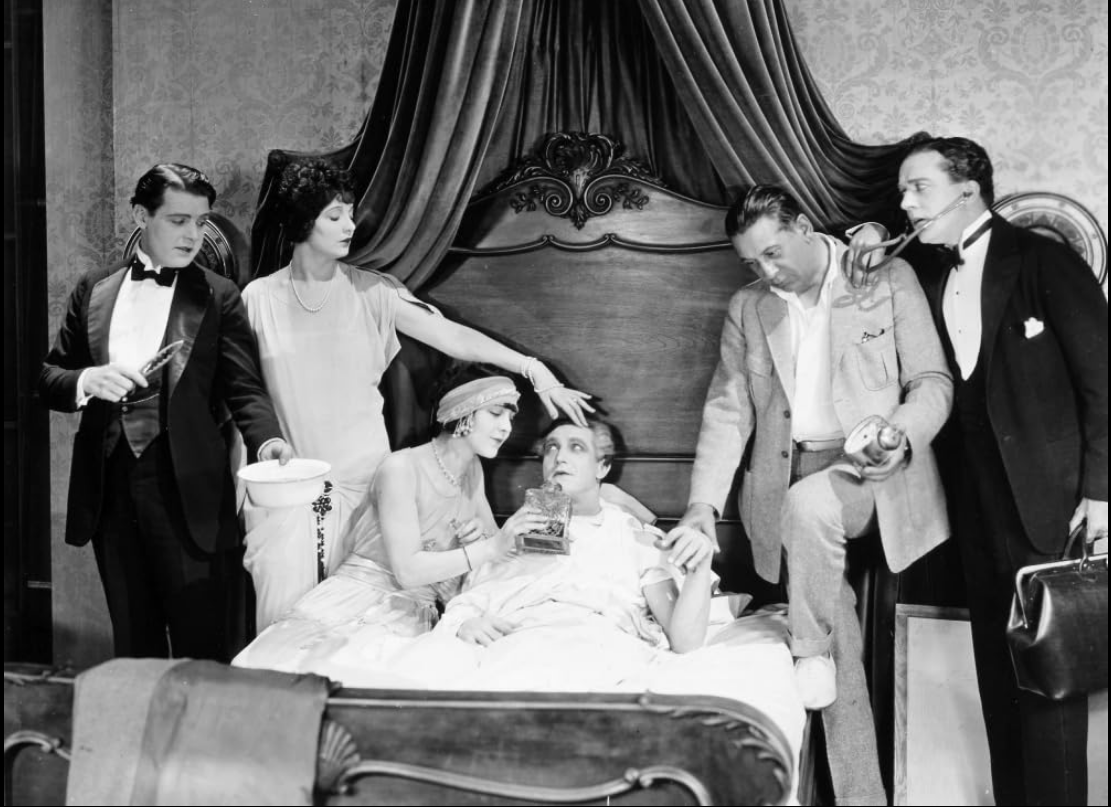 On 23 November 1925, Belfast's Picturedrome the Mount offered The Breath of Scandal (US: Schulberg, 1924), "a new kind of problem play, in which a pretty girl has to face scandal through the foolishness of her father." Images: Ireland's Saturday Night &amp; IMDb. #EarlyIrishCinema