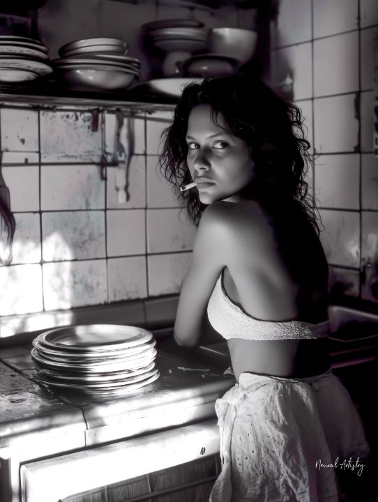 __neural__'s tweet image. Art of the Day! &quot;Midnight Reverie&quot;. Buy at: ArtPal.com/neural-artistr…