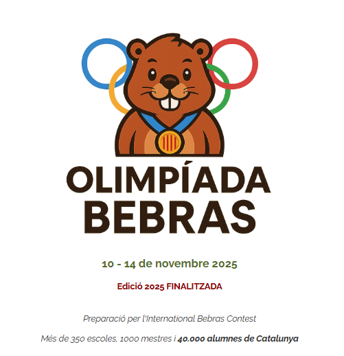 L'olimpíada Bebras.cat de pensament computacional ha estat un èxit: més de 350 escoles, 1000 mestres, 40000 alumnes catalans. Un plaer treballar-ho conjuntament <a href="/oicatalana/">oiCat</a> @sct i <a href="/soccatmat/">Societat Catalana de Matemàtiques</a>.

📢Podeu consultar el millor 1% de cada categoria: bebras.olimpiada-informatica.cat/index.php?acti…