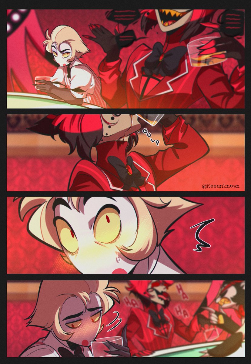 Reeunknown's tweet image. #HazbinHotel #radioapple