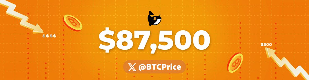 🔴 Bitcoin Price: $87,500