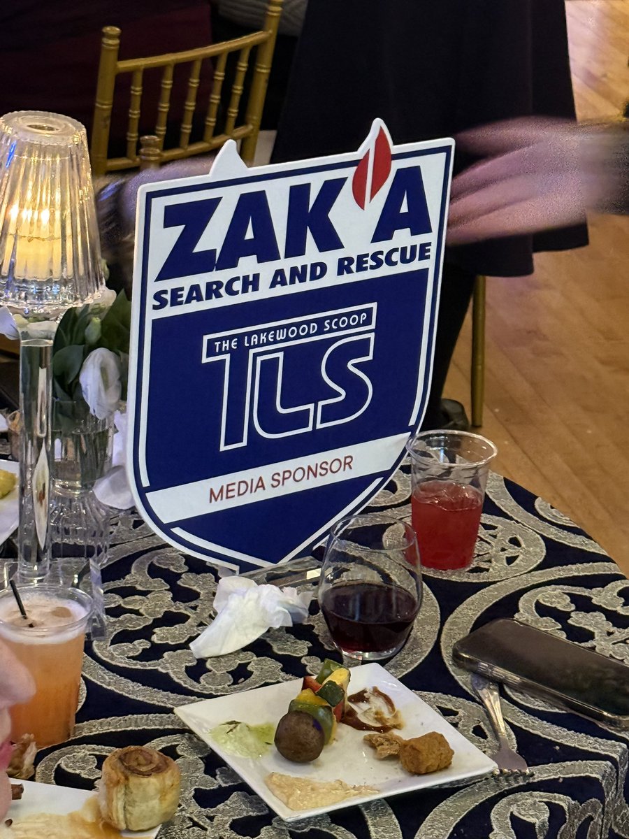 LakewoodScoop's tweet photo. Honored to be a media sponsor of the ZAKA concert in New Jersey this evening https://t.co/tnrnVPEy17
