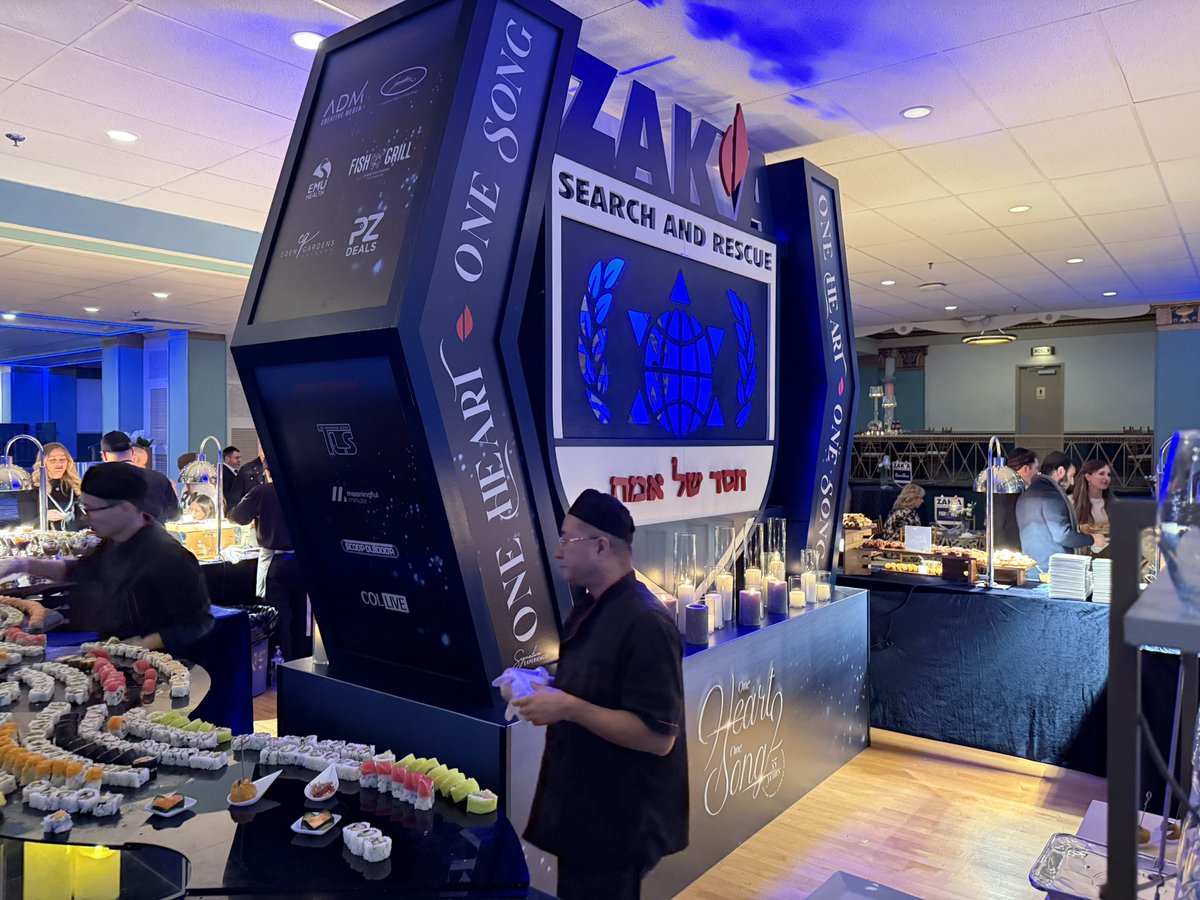 LakewoodScoop's tweet photo. Honored to be a media sponsor of the ZAKA concert in New Jersey this evening https://t.co/tnrnVPEy17