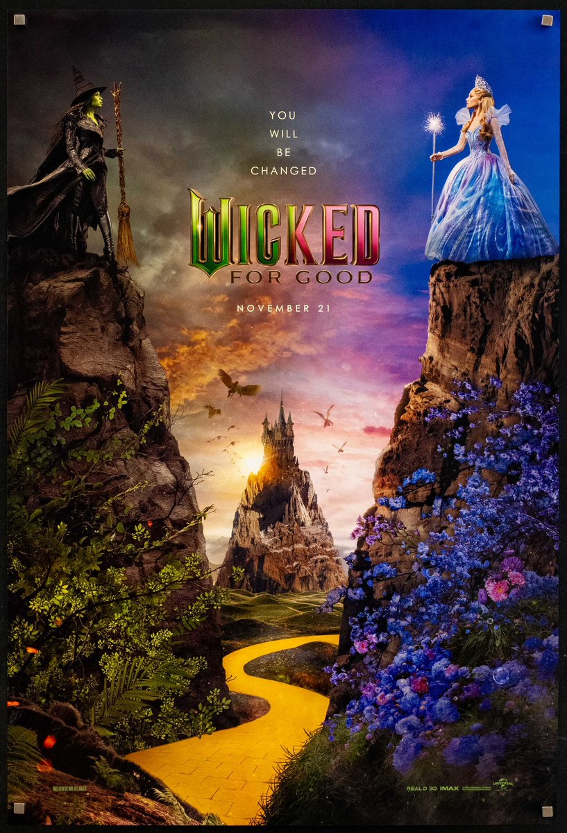 #NowWatching “Wicked: For Good”

-Not a horror movie but I did enjoy the first one and Karly goes on these horror adventures with me so who am I to say no? 😂

•Have you seen this film? Comment your thoughts down below ⬇️