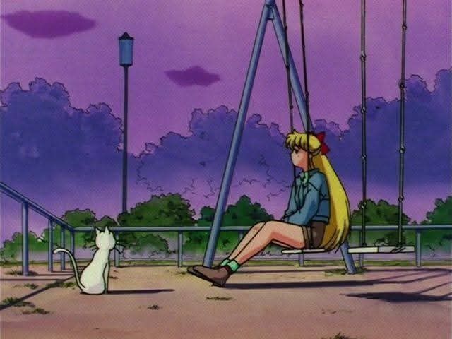 nostalgiaa's tweet photo. Sailor Moon  (1992) https://t.co/9np6sLRozT