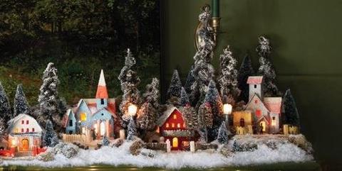 GordPrior's tweet image. These old-school Christmas villages make for one sparkly house party. tinybfs.com/t/kJo9CG