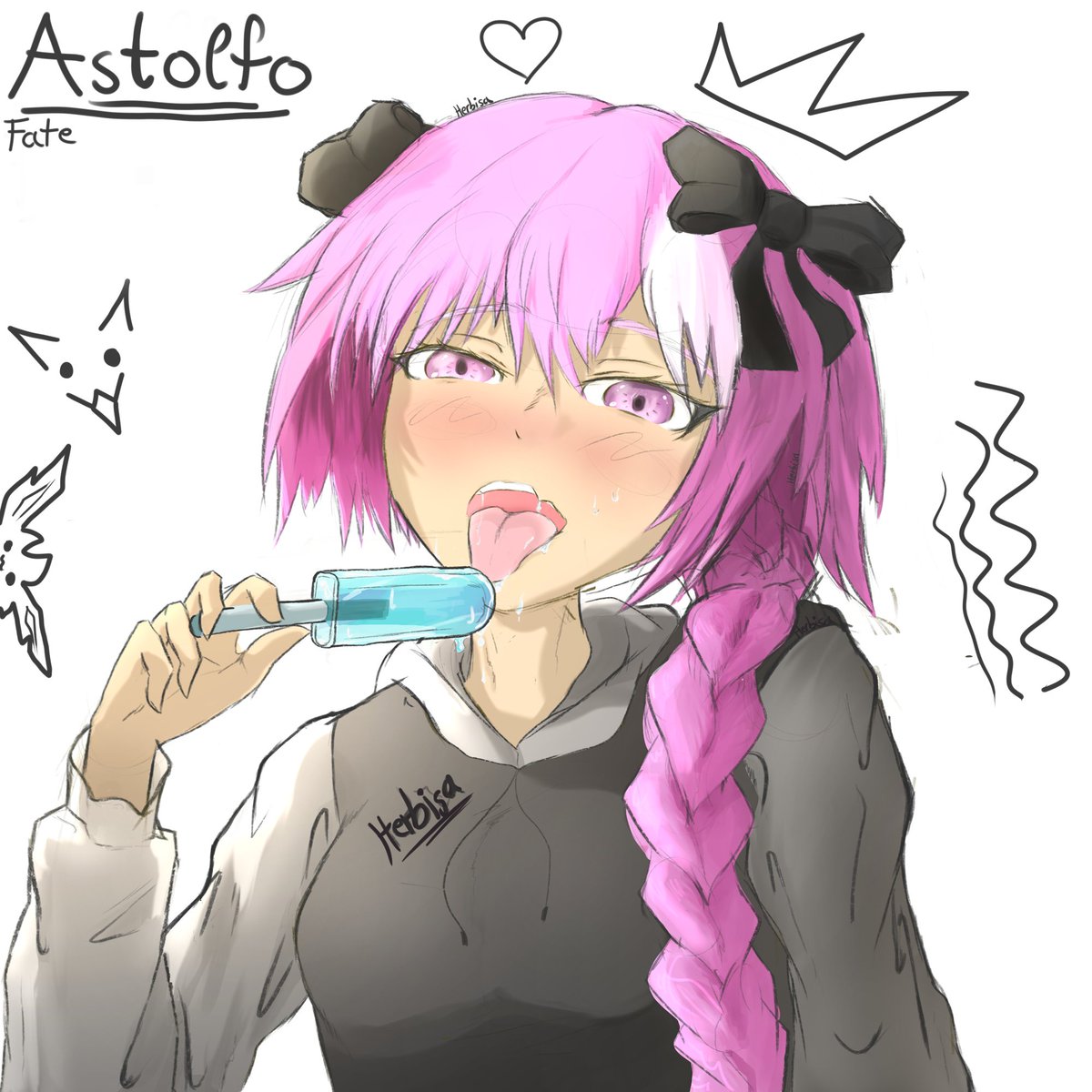 Herbisaaa's tweet photo. Astolfo Fanart by me :D #art #fanart #astolfofofofo #FateGrandOder #drawing https://t.co/tfe5TXFW3Q