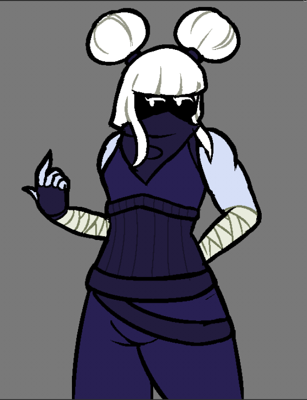 Noland_Spring's tweet image. Little doodle i did as a warm up, I like the ninja :3