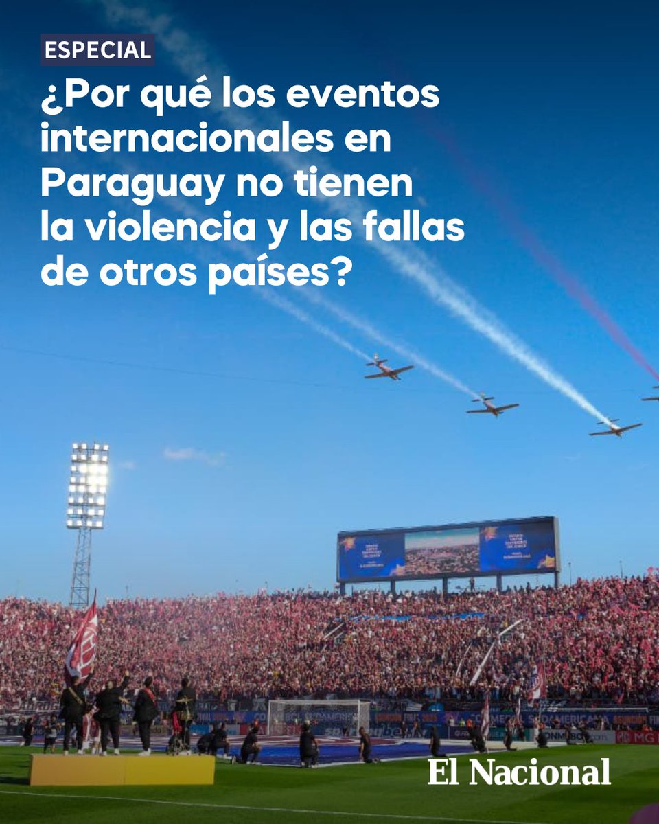 ESPECIAL | 🇵🇾

🔹Paraguay se va consolidando como hub de grandes eventos corporativos y deportivos en Sudamérica. Le ayuda su posición geográfica que hace que la distancia sea ideal para muchos países de la región.

🔹Pero mientras en otras naciones del continente solemos ver