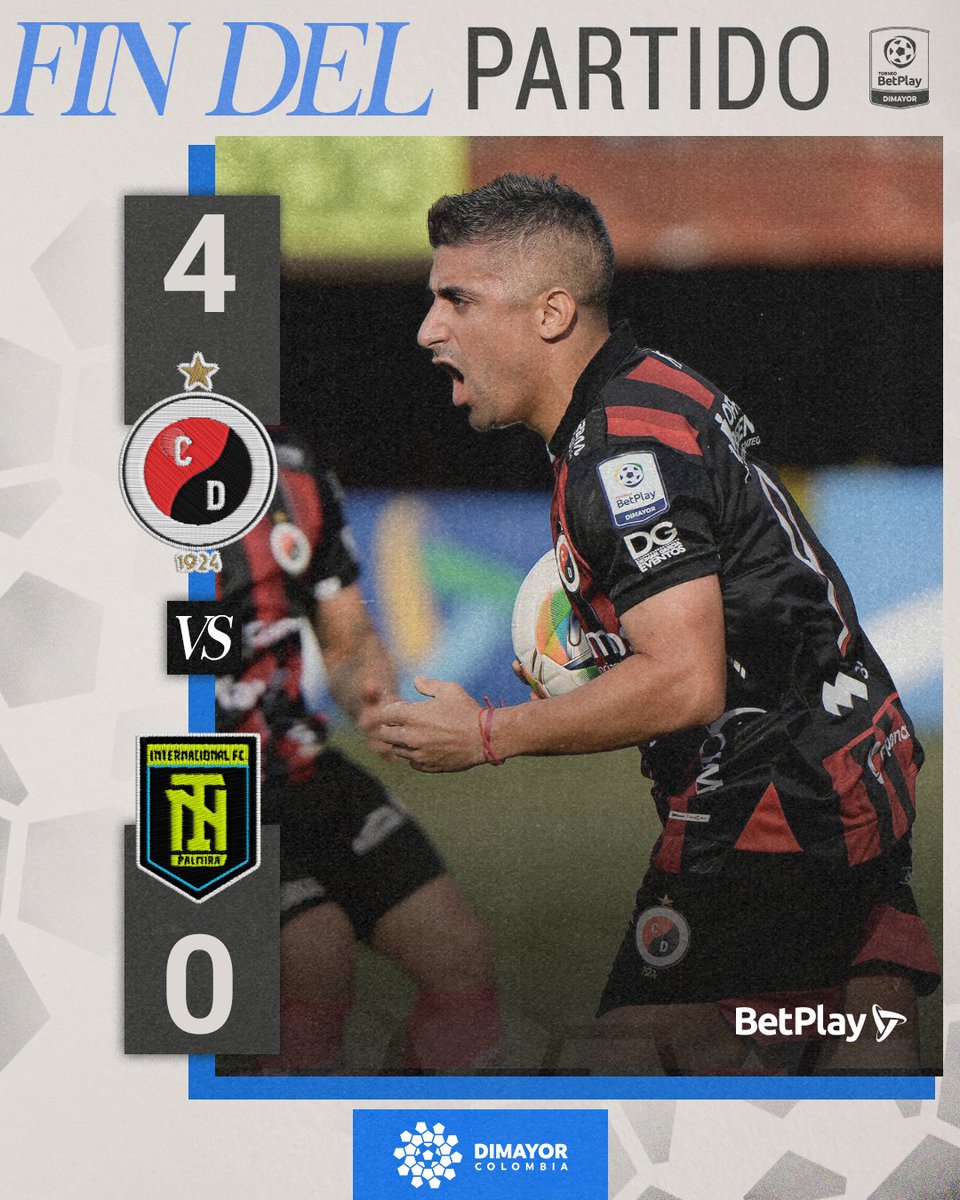 Dimayor's tweet image. 📸 ¡@Cucutaoficial 𝗴𝗼𝗹𝗲𝗼́ 𝘆 𝗴𝗮𝗻𝗼́ 𝗲𝗻 𝗰𝗮𝘀𝗮! 😎

Marcador final: CUC 4 - 0 INT

#LoDamosTodo