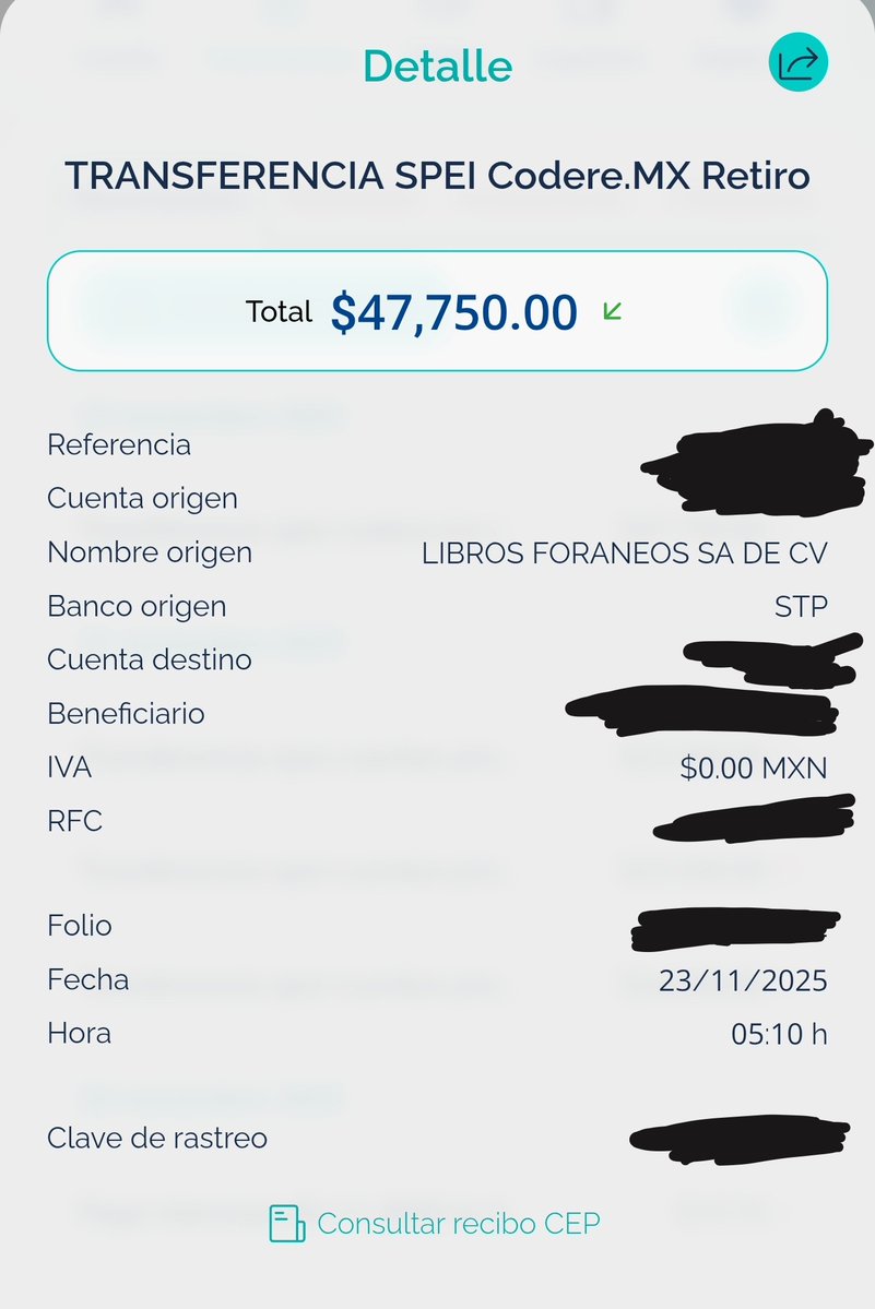 Mavvvaz's tweet image. Y por si alguien tiene duda, ya cayó la transferencia de Codere 💰🔥