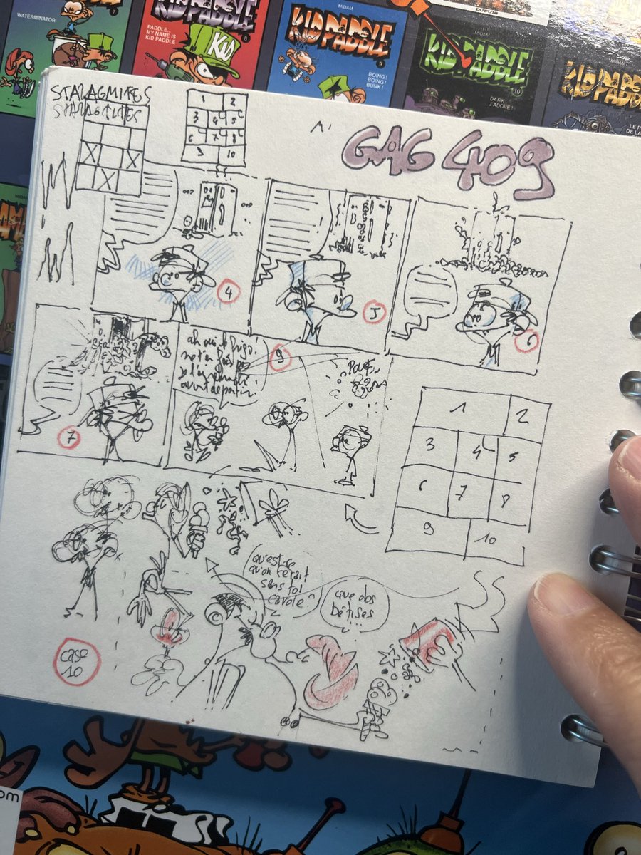 Souvent mes scénarios sont des pattes de mouche