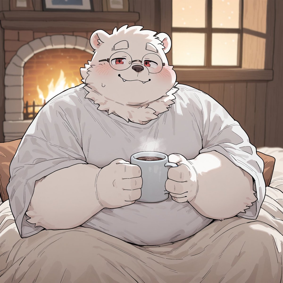 옆에 앉아봐 따뜻할꺼야~