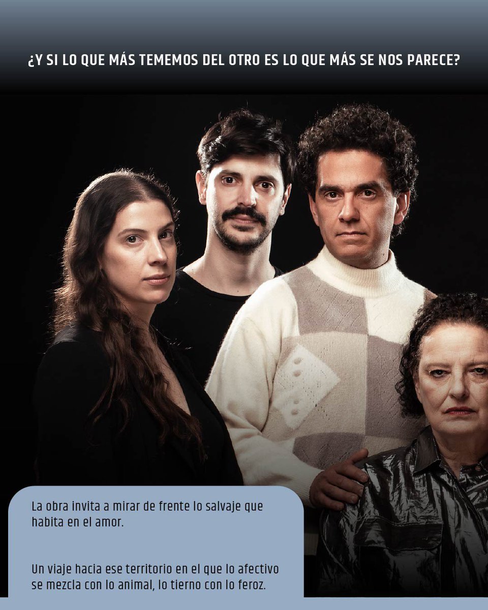 💭 ¿En qué momento el amor se nos vuelve salvaje? Un comedor detenido en el tiempo. El ruido del mar de fondo.

Entre lo doméstico y lo salvaje, ‘Gruñe, ladra, aúlla, muerde’ se adentra en las grietas del amor y el miedo.

🪡🧵