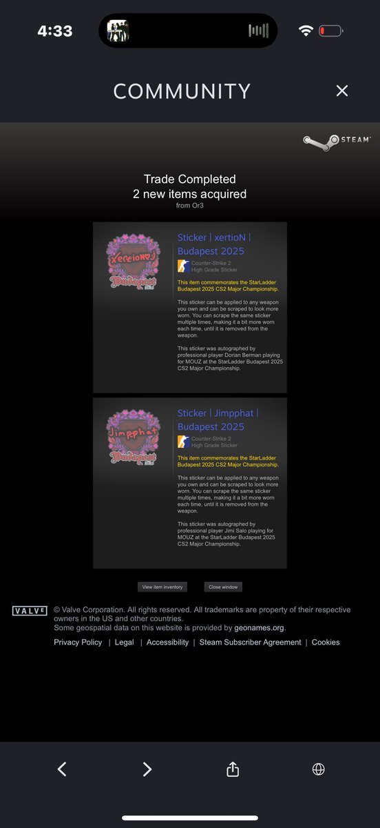 GeneralCoot's tweet image. Thanks for the cool stuff @Therapist_CS @i_like__feet