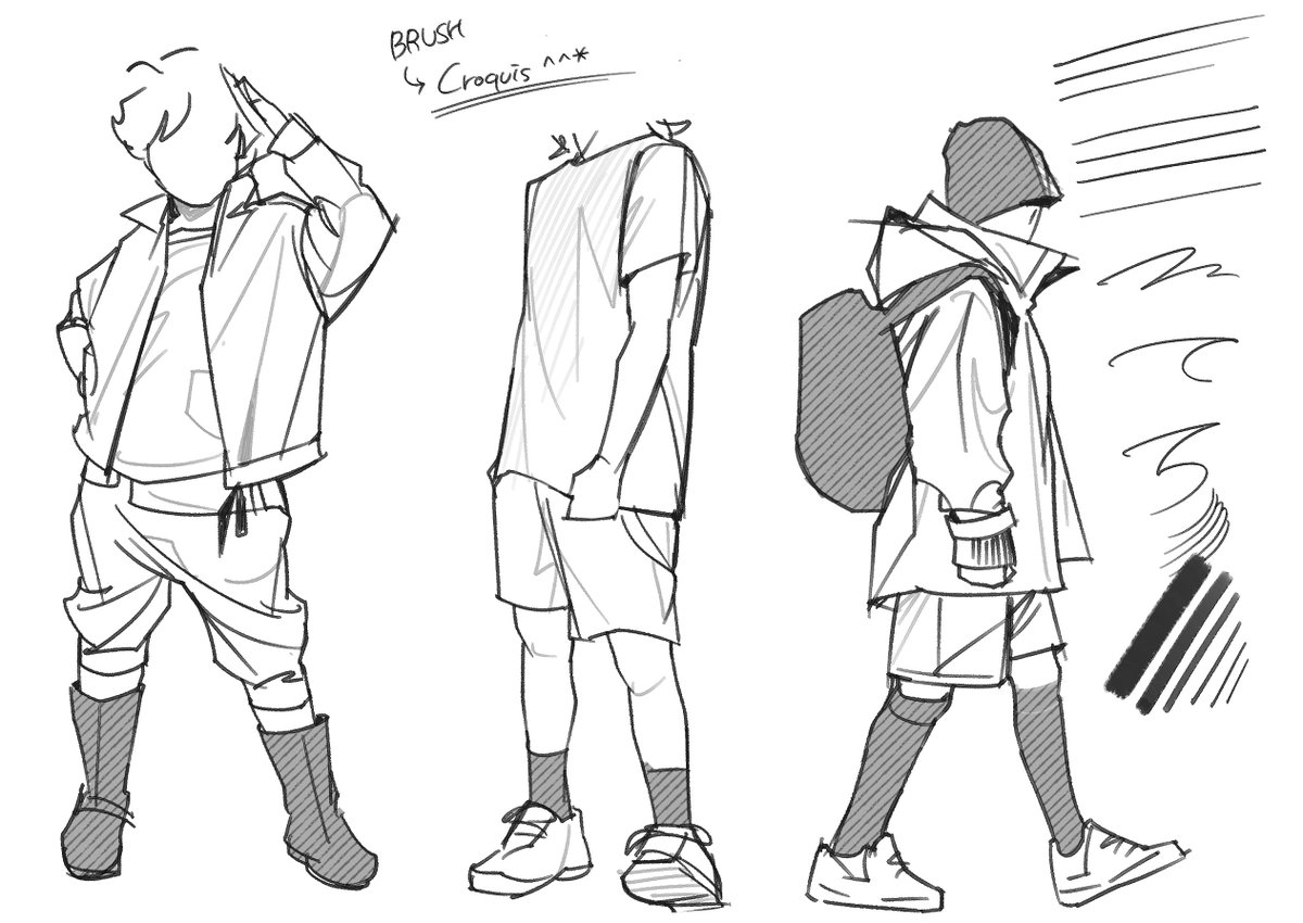 ㅤ
⦁ 크로키 브러시

⦁ クロッキーブラシ

⦁ Croquis brush

by 나룽이
ㅤ
assets.clip-studio.com/ja-jp/detail?i…
