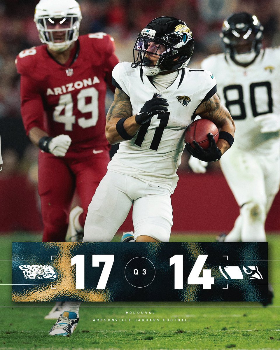 Final push.

#JAXvsAZ 