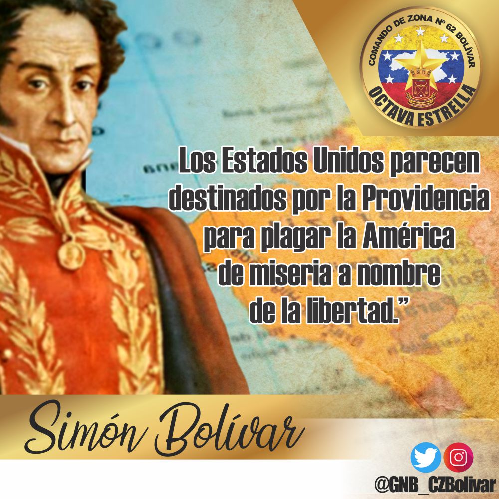 <a href="/Jhonffonseca/">Jhonf Fonseca</a> Entonces pretendes ignorar las palabras del verdadero Libertador?...