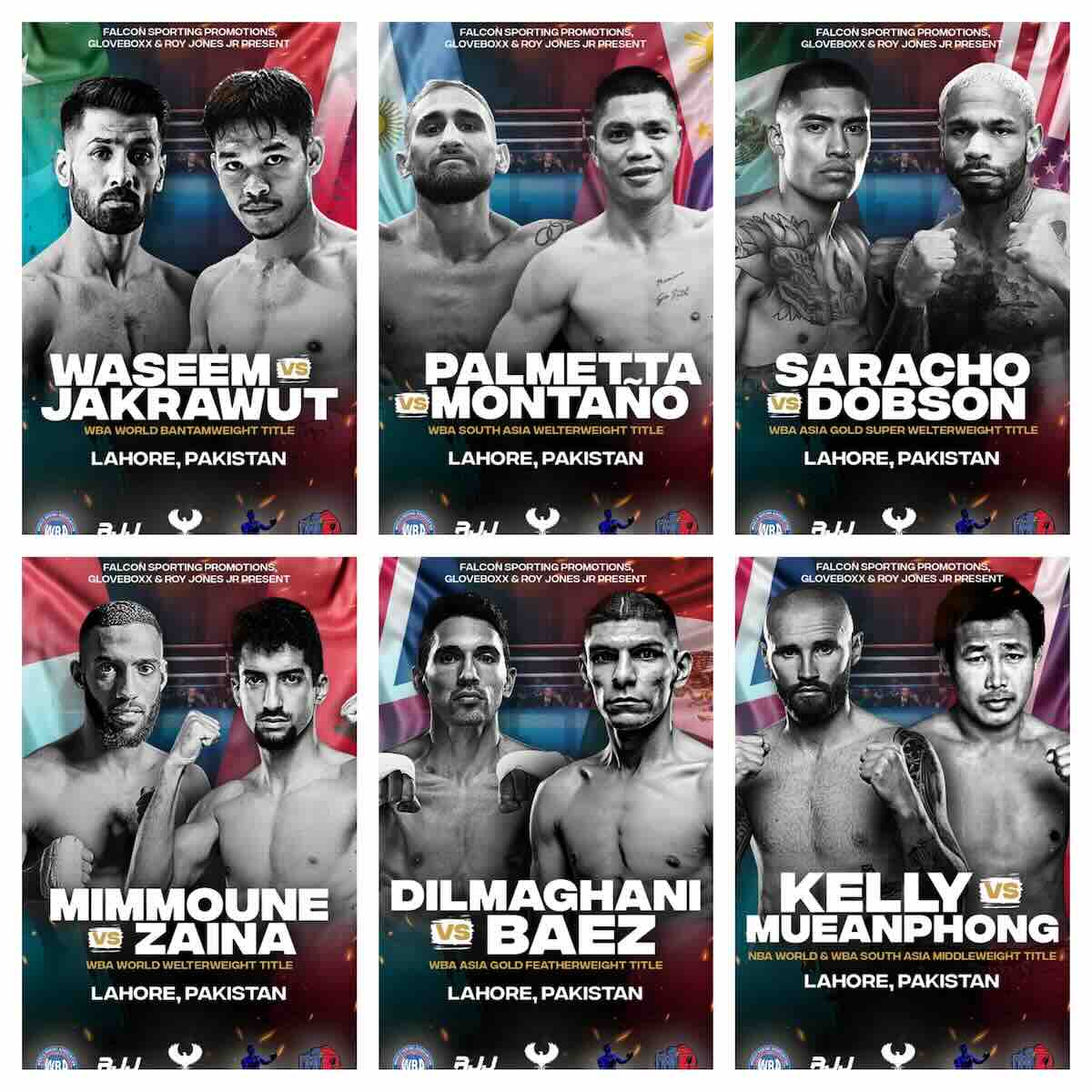 Ye Joon Kim vs Yuttapong Tongdee encabeza la Convención de Paz de la AMB en Lahore el 28 de noviembre dlvr.it/TPQrRq #boxeo #boxeador