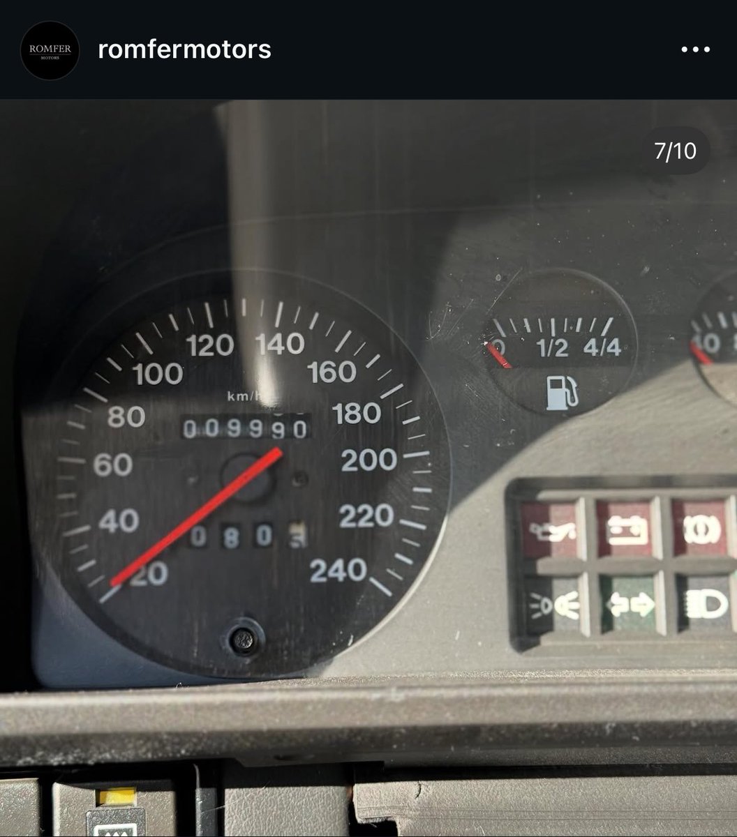 RomferMotors's tweet photo. Dos de las tantas curiosidades de este 33 S que tuvimos la suerte de poder publicar en nuestro portal:

- 9.990 kilómetros en un auto de 30 años
- Se solicitó al registro automotor su homologación para la versión Sport https://t.co/oSLmLqz7fK