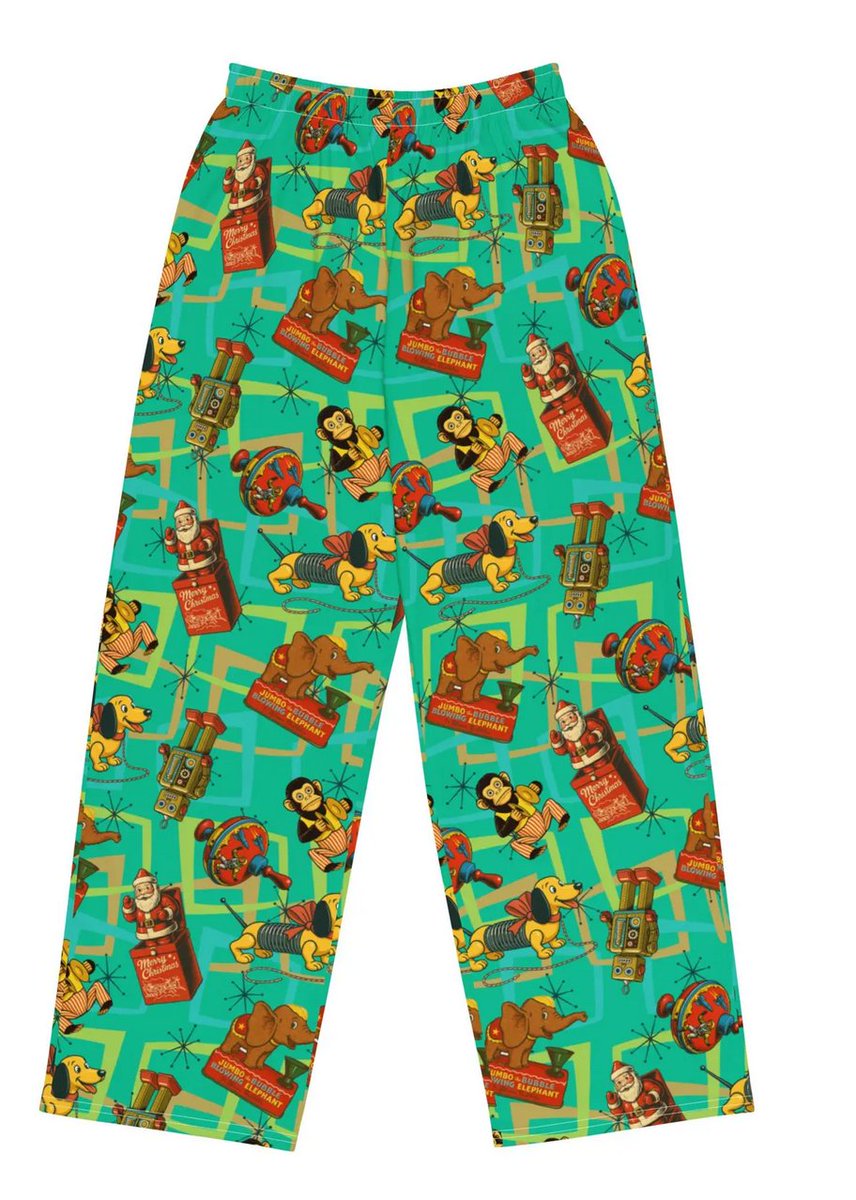 originalPKD's tweet image. Comfy Unisex Wide Leg Adult Holiday Lounge wear. 
#shopsmall #etsyseller #retrodesign 
politicalkittydesign.etsy.com