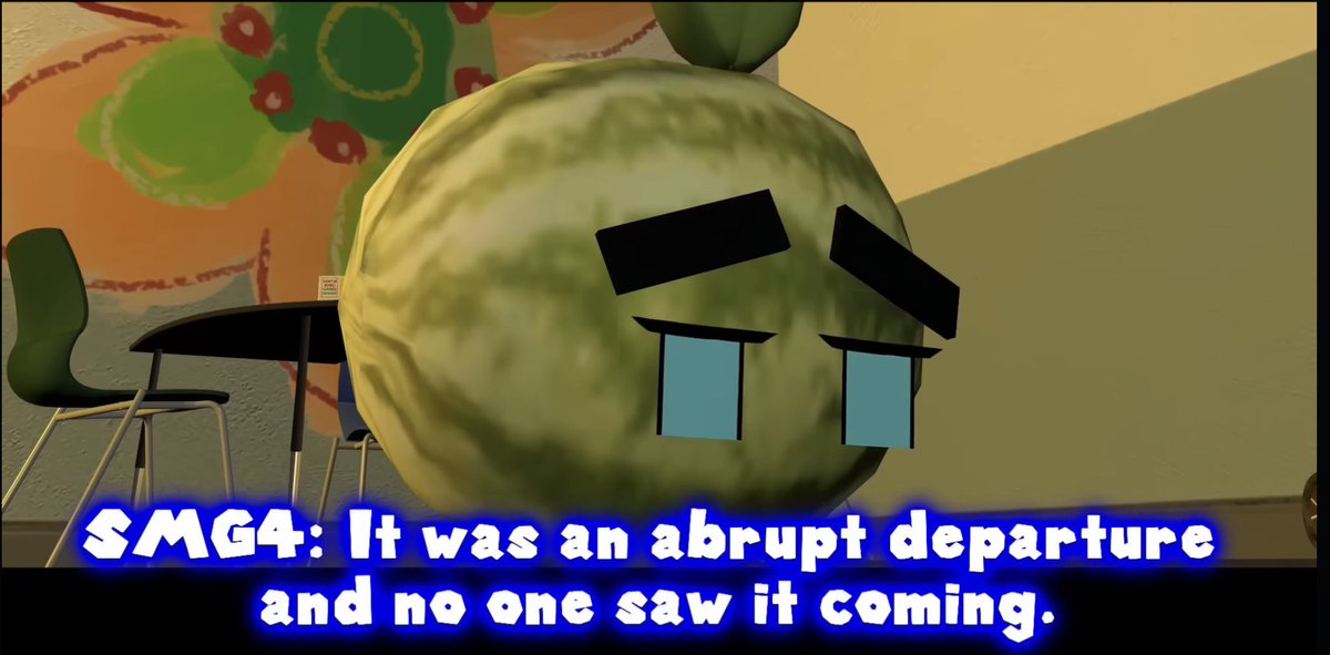 #SMG4 #smg4melony 
A thread on why I loved the interpretation of grief and loss in “The Melon and The Axolotl” and how it all relates back to Melony’s achievements as an author. 🧵