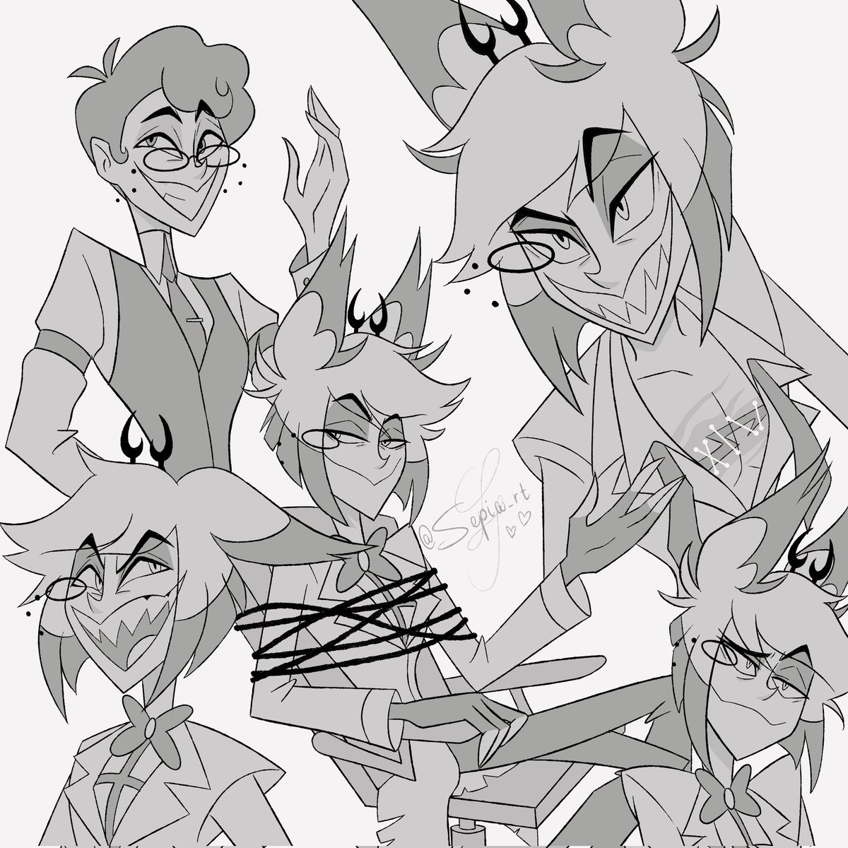 I really enjoyed the deer this season so much ✨️  I’m so happy I finally have time to draw him 😌

#Alastor #hazbinhotelseason2