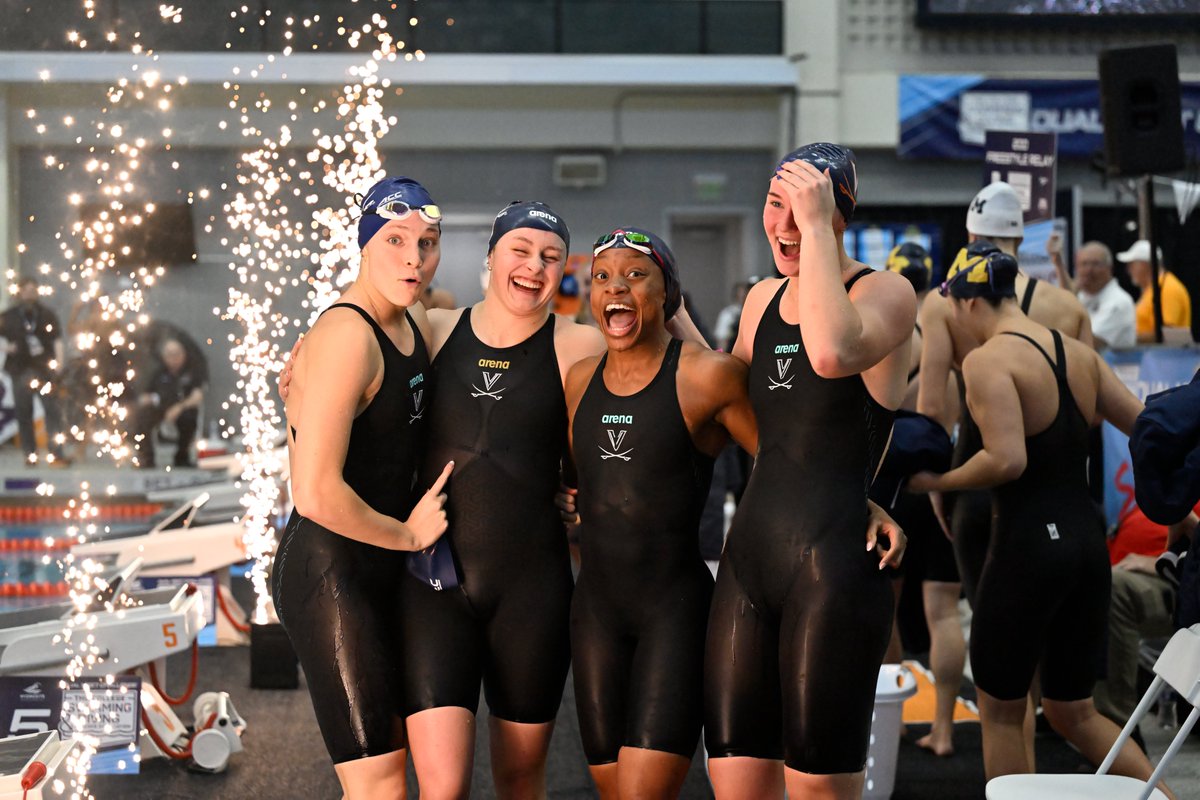 CSCAA's tweet image. 🏆 Championship Won.
@UVASwimDive is your inaugural CSCAA Dual Meet Challenge Women’s Champion.
A dominant performance from start to finish, Virginia closed out Championship Sunday with a 40–16 victory to secure the title in Knoxville. Show the Cavaliers some love below! 👇
