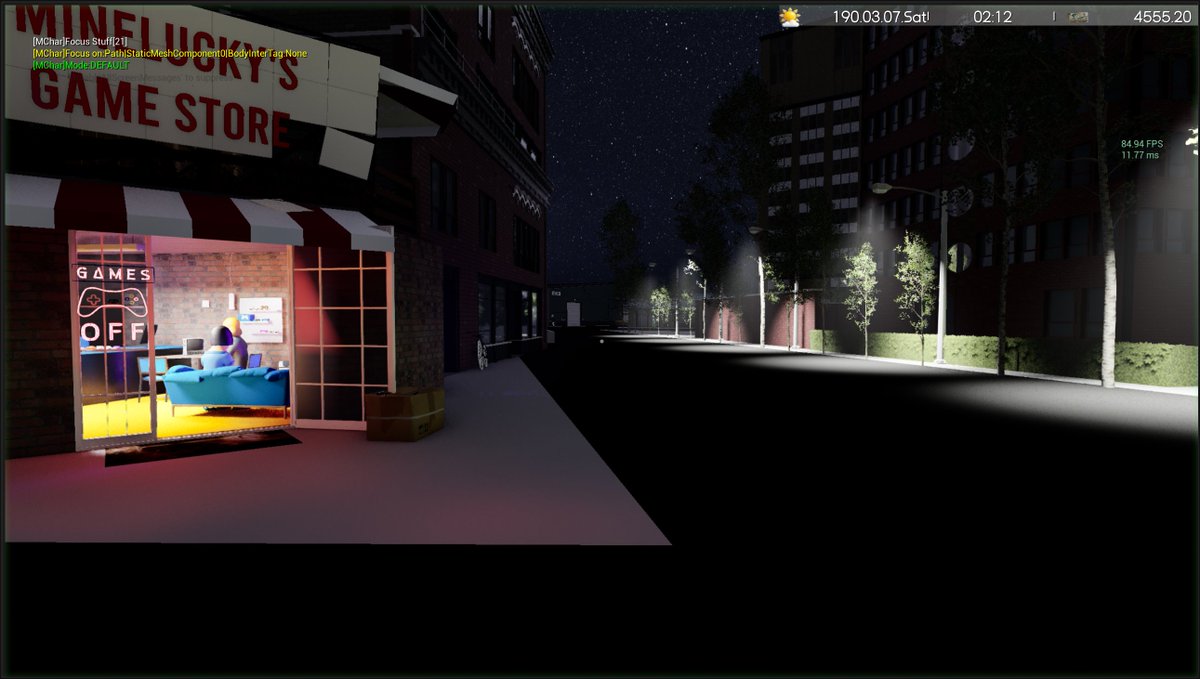 Good morning &amp; Good night.
❤️Welcome to Wishlist on Steam! 
➡️Game Store Simulator
🤖Don't play current demo,it's awful.
🐿️Huge update next month!
#GOODDAY #GameStoreSimulator #UE5 #indiegame 
#gamedev