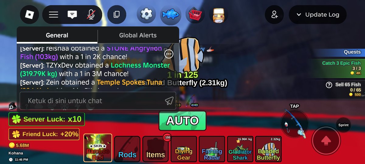 update!! hari ini sarapan dengan dino🤭